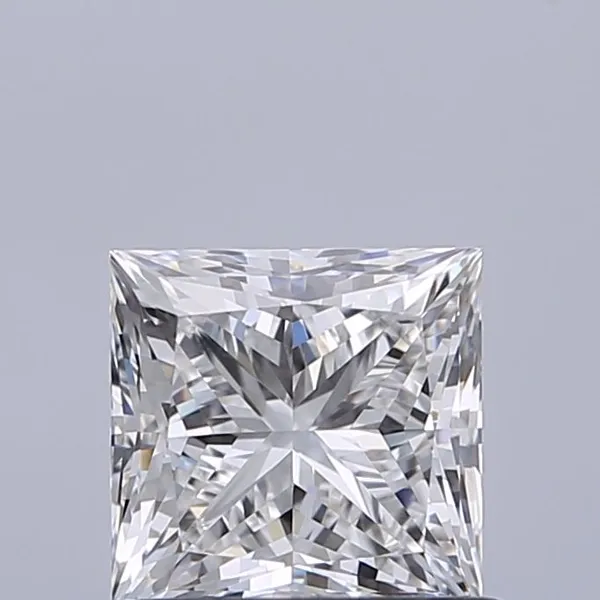 0.8ct PRINCESS F VVS2 Natural diamond