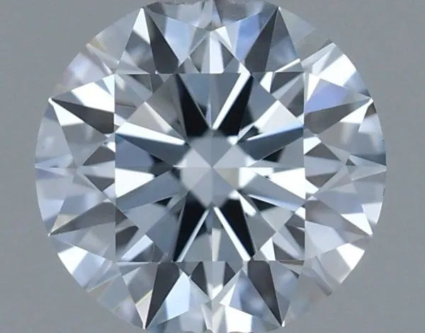 0.46ct ROUND Fancy Light Blue VVS2 Coloured Lab diamond