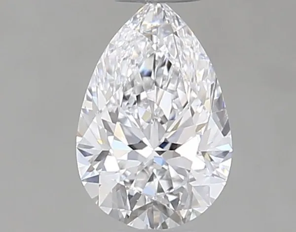 0.39ct PEAR D VVS2 Natural diamond