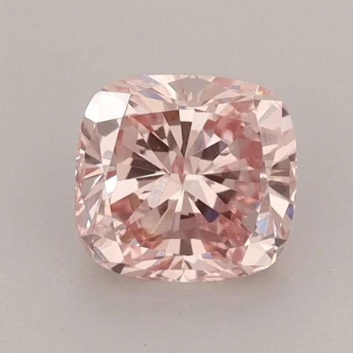 1.03ct CUSHION Fancy Intense Pink SI1 Coloured Lab diamond