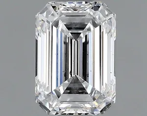 0.56ct EMERALD D SI2 Natural diamond