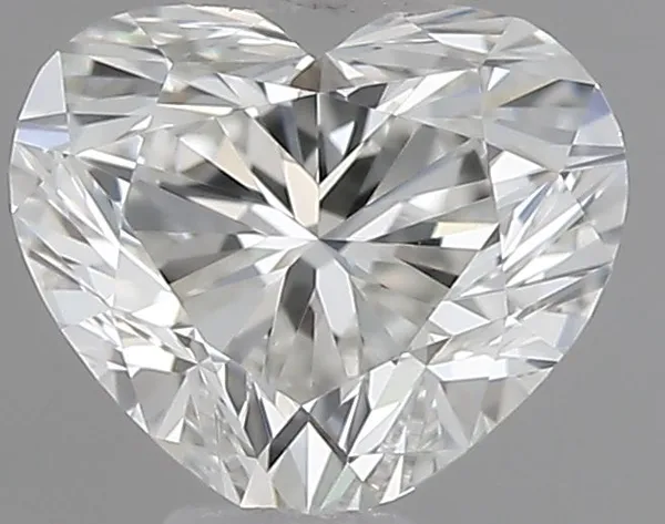 0.4ct HEART F VVS1 Natural diamond