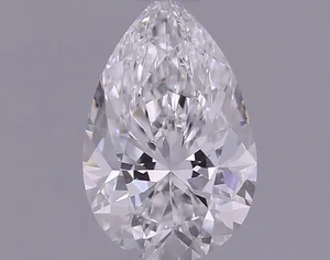 0.51ct PEAR E IF Natural diamond