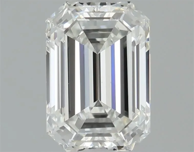 0.41ct EMERALD F VS1 Natural diamond