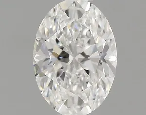 0.54ct OVAL E VVS2 Natural diamond