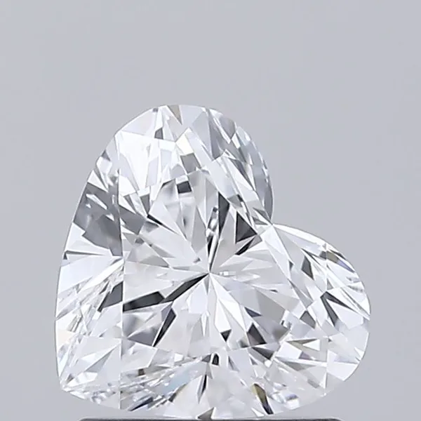 1.01ct HEART D IF Lab diamond