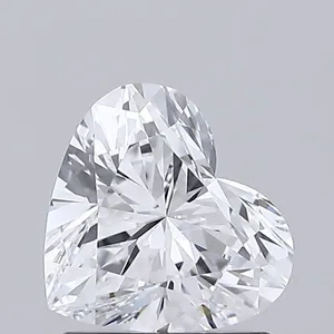 1.01ct HEART D IF Lab diamond