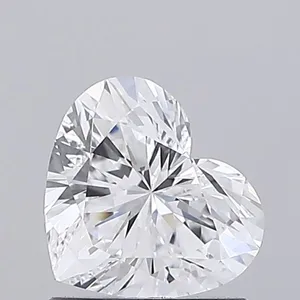 1.05ct HEART D VVS2 Lab diamond