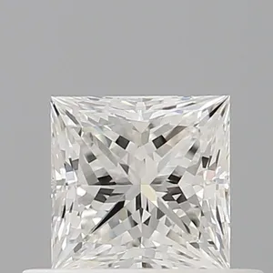 0.5ct PRINCESS G VVS2 Natural diamond