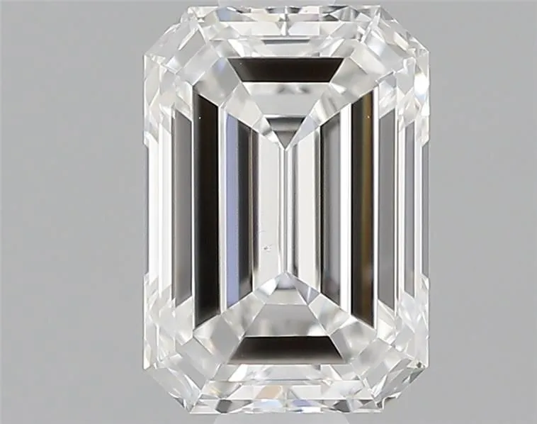 0.60ct EMERALD F VS1 Natural diamond