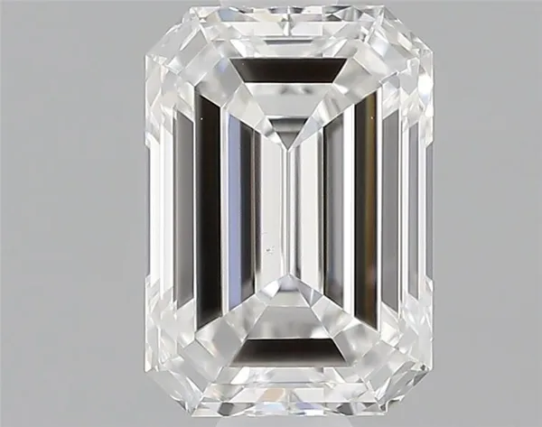 0.6ct EMERALD F VS1 Natural diamond