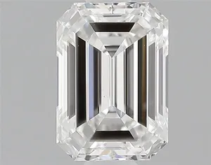 0.6ct EMERALD F VS1 Natural diamond