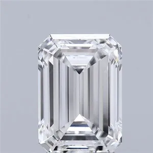 0.52ct EMERALD D VVS2 Lab diamond