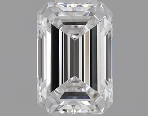 0.38ct EMERALD D IF Natural diamond