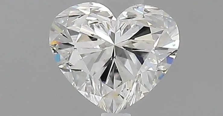 0.51ct HEART F SI1 Natural diamond
