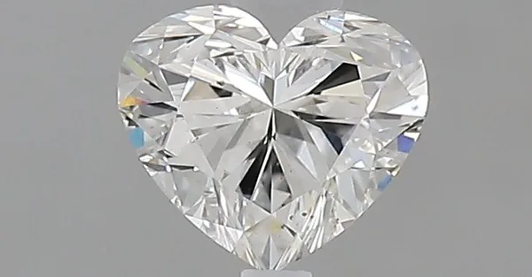 0.51ct HEART F SI1 Natural diamond