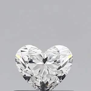 0.41ct HEART F VVS1 Natural diamond