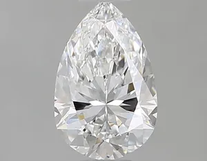 0.51ct PEAR F VS1 Natural diamond