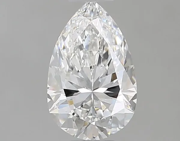 0.51ct PEAR F VS1 Natural diamond