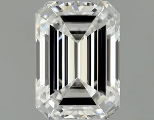 0.42ct EMERALD E IF Natural diamond