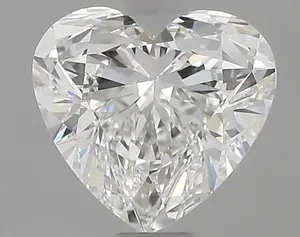 0.8ct HEART H VVS1 Natural diamond