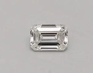 0.34ct EMERALD D VVS1 Lab diamond