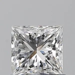 0.71ct PRINCESS F VS1 Natural diamond