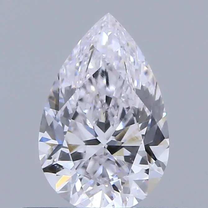 0.46ct PEAR D VS2 Natural diamond