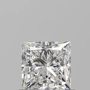 0.7ct PRINCESS E VVS2 Natural diamond