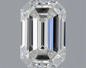 0.3ct EMERALD H IF Natural diamond