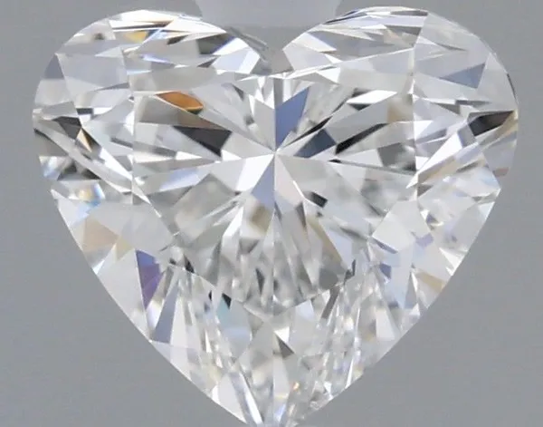 0.5ct HEART E VVS1 Natural diamond