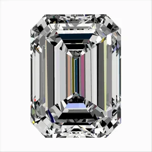 0.58ct EMERALD H VS2 Natural diamond
