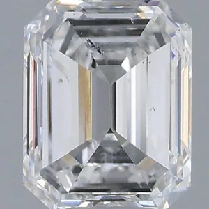 0.5ct EMERALD D SI2 Natural diamond