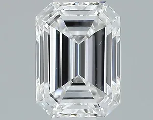 0.5ct EMERALD D VS1 Natural diamond