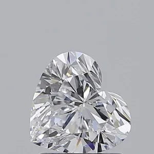 1.05ct HEART D IF Lab diamond