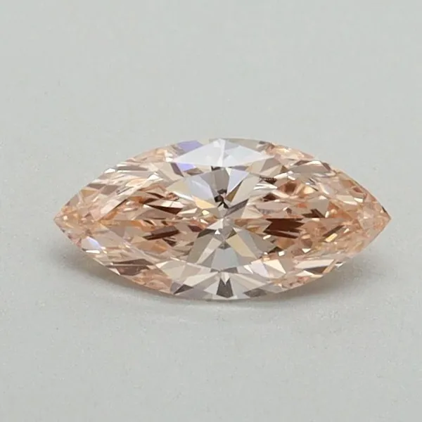 0.33ct MARQUISE Fancy Intense Pink VS1 Coloured Lab diamond
