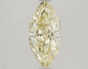 1.57ct MARQUISE Fancy Yellow VVS2 Coloured Lab diamond