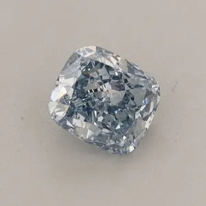 0.53ct CUSHION Fancy Intense Blue VS1 Coloured Lab diamond