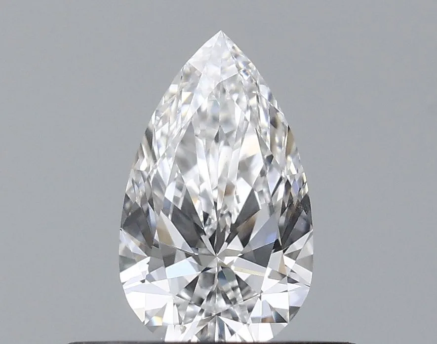 0.32ct PEAR D VVS2 Natural diamond