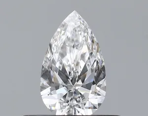 0.32ct PEAR D VVS2 Natural diamond