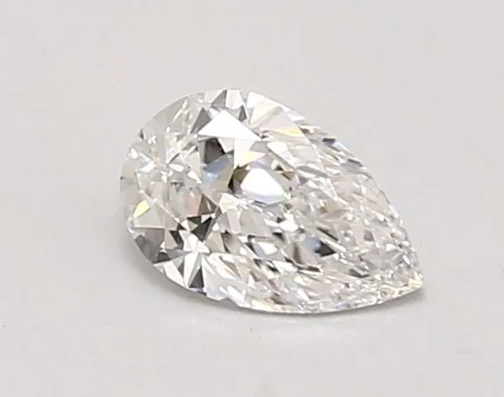 0.6ct PEAR D IF Lab diamond