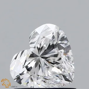 0.92ct HEART D VVS2 Lab diamond