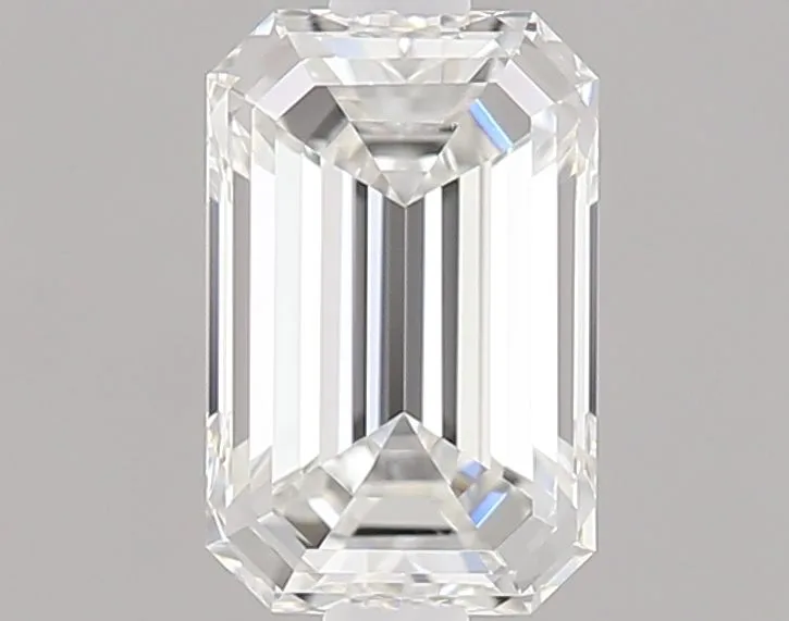 0.50ct EMERALD F VS2 Natural diamond