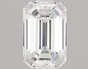 0.5ct EMERALD F VS2 Natural diamond