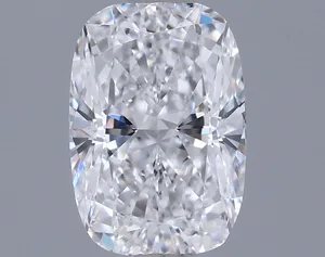 0.97ct CUSHION D VVS2 Lab diamond