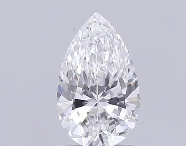 0.77ct PEAR D IF Lab Grown diamond
