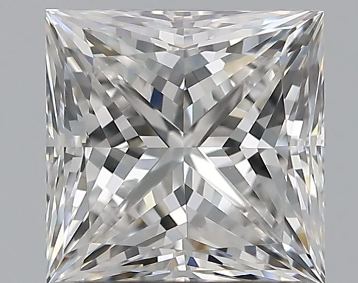 1.00ct PRINCESS E VVS2 Natural diamond