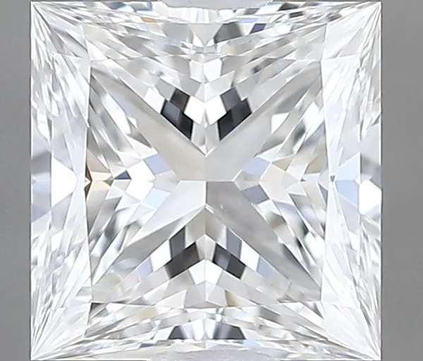 0.8ct PRINCESS F VS1 Natural diamond
