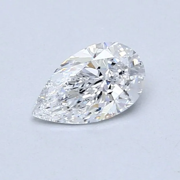 0.50ct PEAR D SI2 Natural diamond