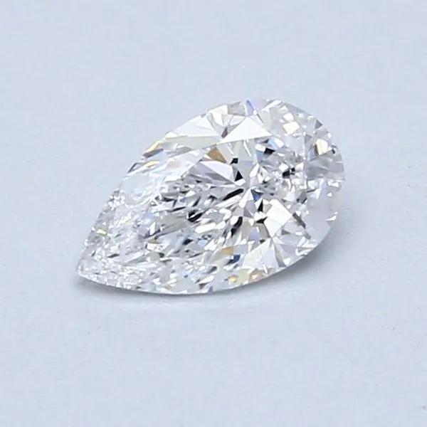 0.5ct PEAR D SI2 Natural diamond